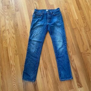 J. Crew men’s jeans, 29w x 32l